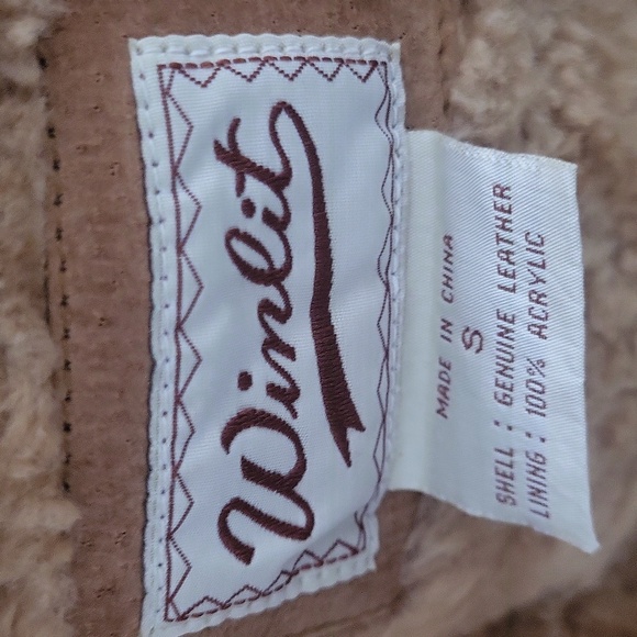 Winlit Women's Lined Leather Jacket - Picture 2 of 6